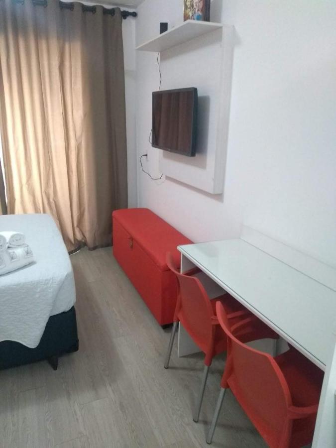Studio Aconchego, Proximo A Rua Da Consolacao, Aos Metros Republica E Anhangabau, Com Ar Condicionado, Piscina, Academia, Wifi E Varanda São Paulo Luaran gambar